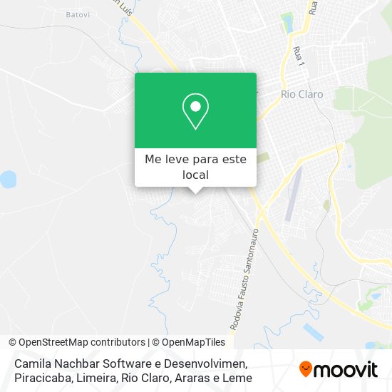 Camila Nachbar Software e Desenvolvimen mapa
