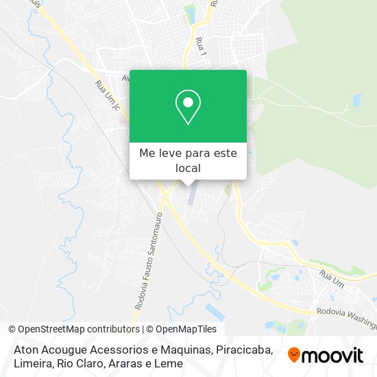 Aton Acougue Acessorios e Maquinas mapa