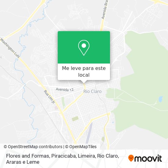 Flores and Formas mapa