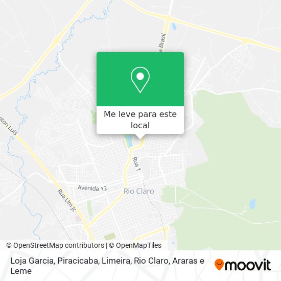Loja Garcia mapa