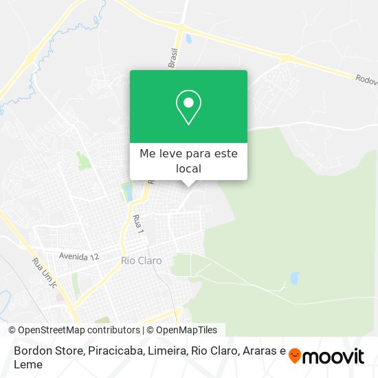 Bordon Store mapa