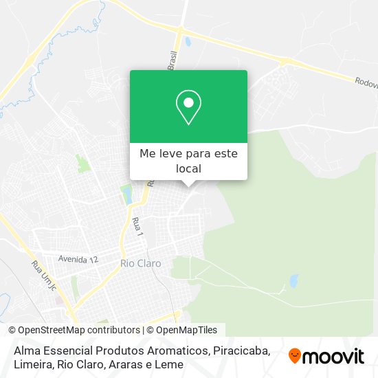 Alma Essencial Produtos Aromaticos mapa