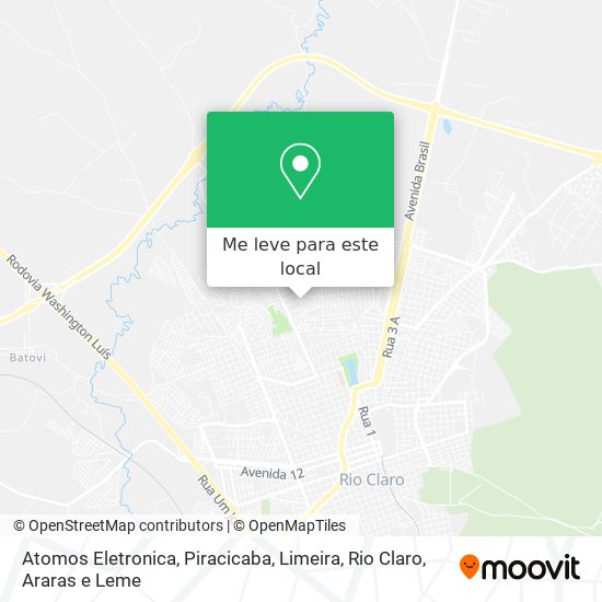 Atomos Eletronica mapa