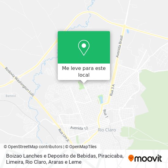 Boizao Lanches e Deposito de Bebidas mapa