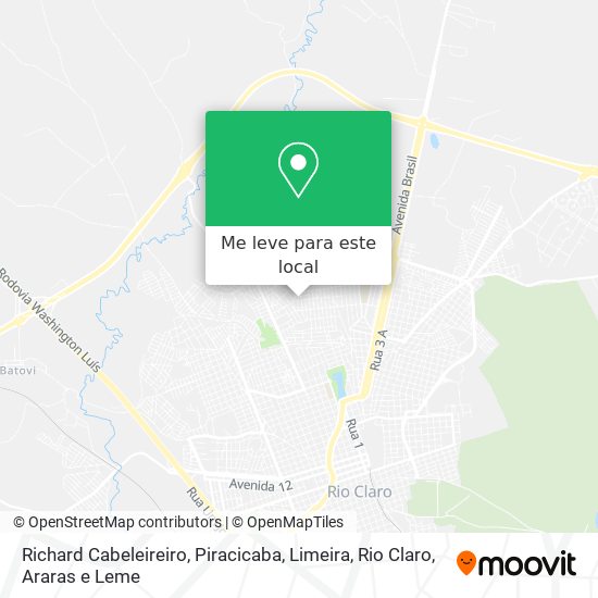 Richard Cabeleireiro mapa