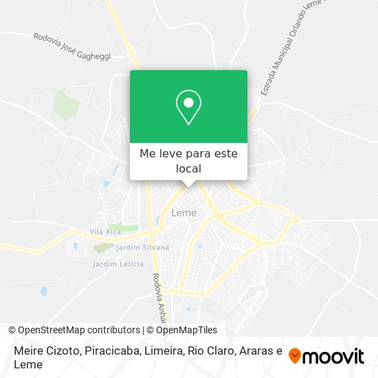 Meire Cizoto mapa