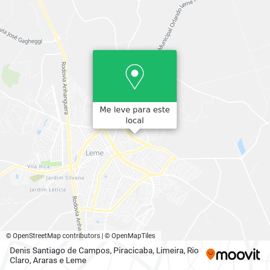 Denis Santiago de Campos mapa