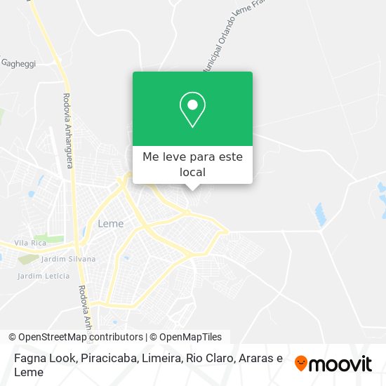 Fagna Look mapa