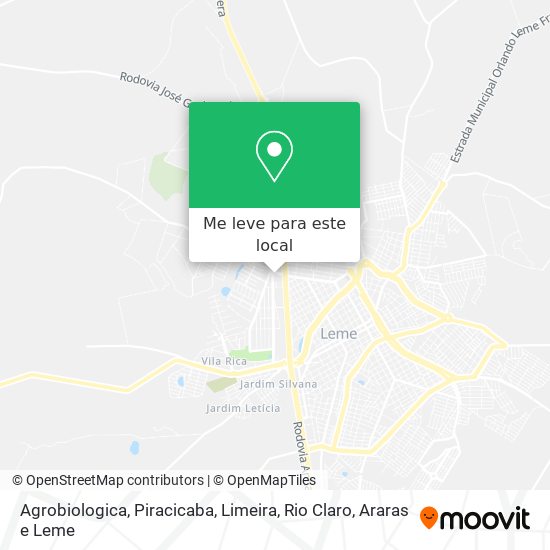 Agrobiologica mapa
