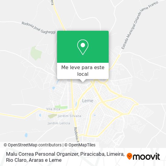 Malu Correa Personal Organizer mapa