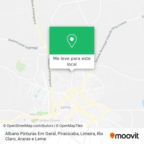 Albano Pinturas Em Geral mapa