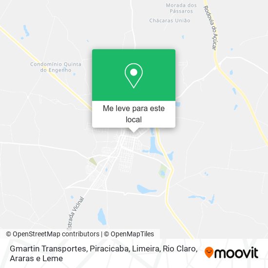 Gmartin Transportes mapa