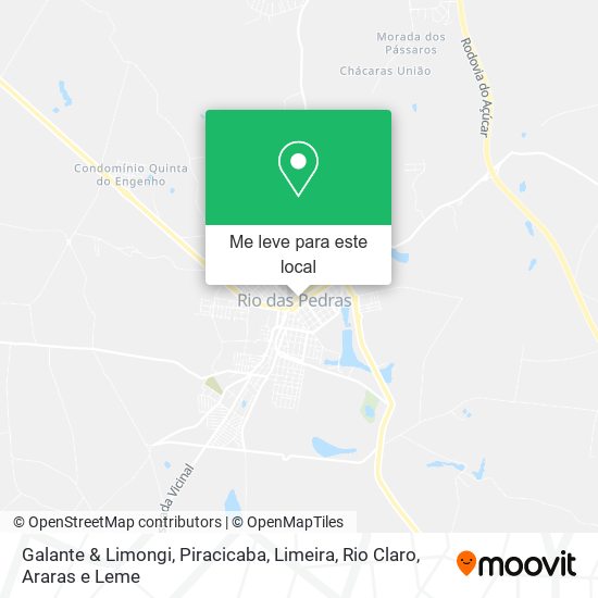Galante & Limongi mapa