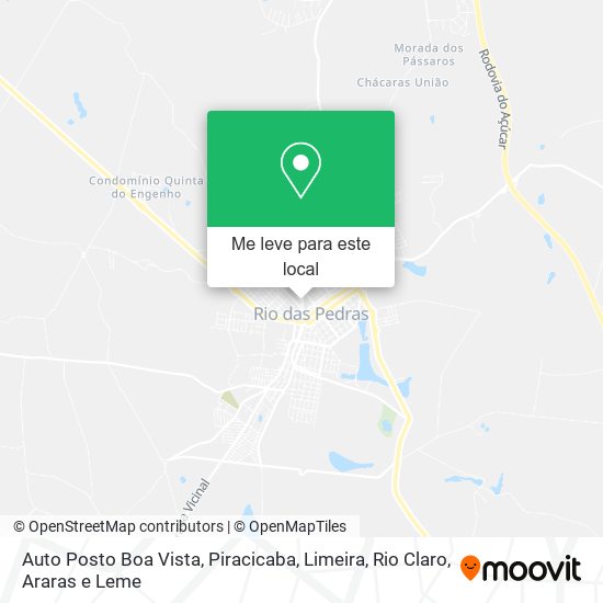 Auto Posto Boa Vista mapa