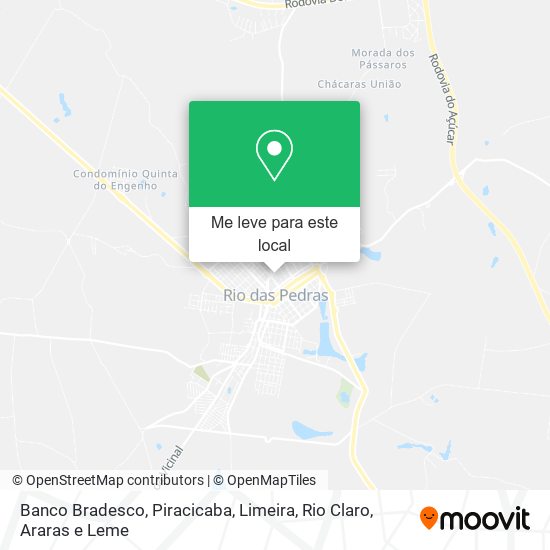 Banco Bradesco mapa