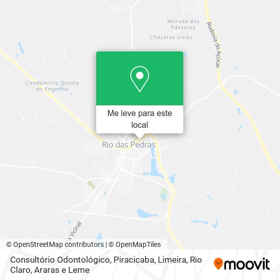 Consultório Odontológico mapa