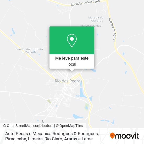 Auto Pecas e Mecanica Rodrigues & Rodrigues mapa