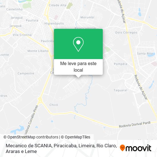 Mecanico de SCANIA mapa