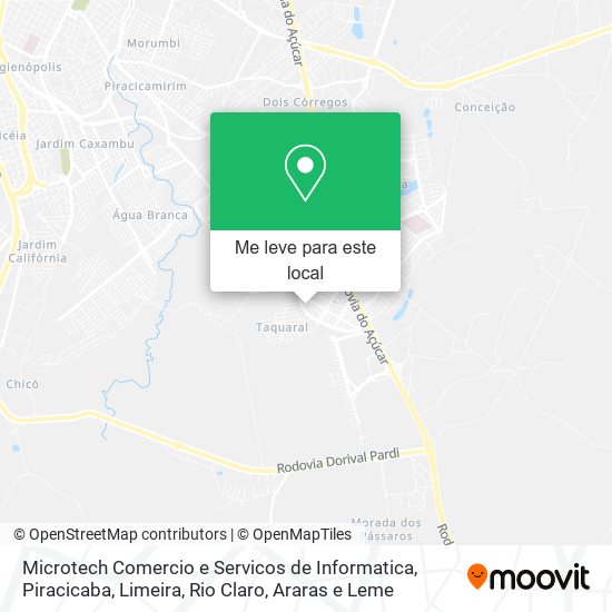 Microtech Comercio e Servicos de Informatica mapa