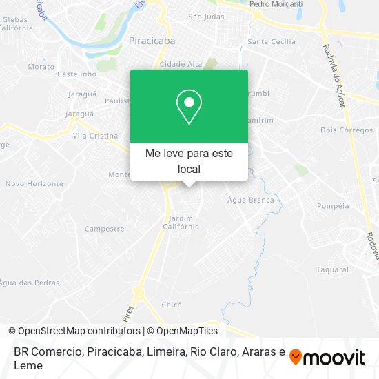 BR Comercio mapa