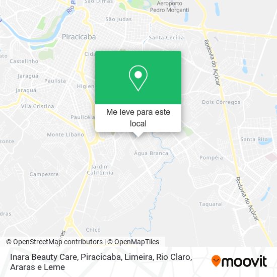 Inara Beauty Care mapa