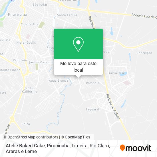 Atelie Baked Cake mapa