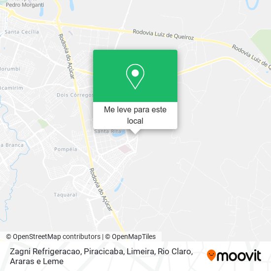 Zagni Refrigeracao mapa