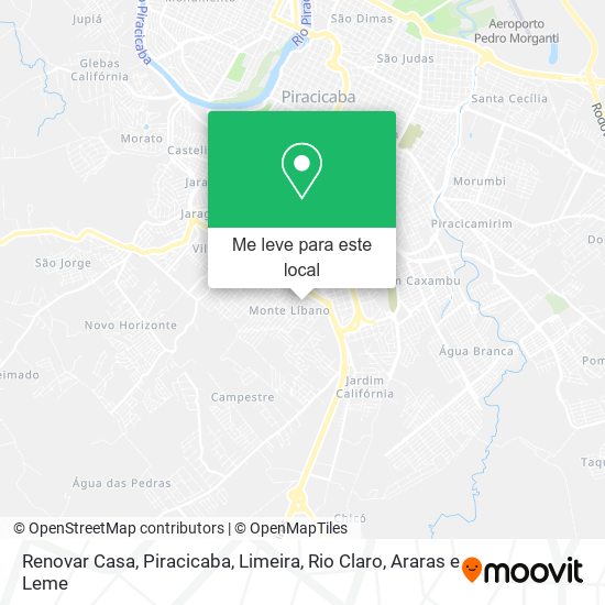 Renovar Casa mapa