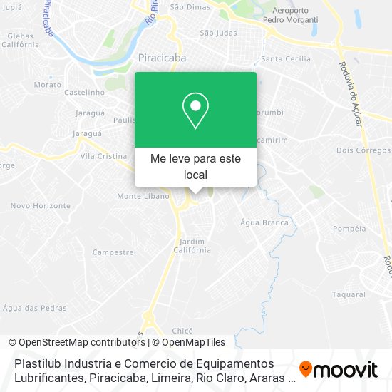 Plastilub Industria e Comercio de Equipamentos Lubrificantes mapa
