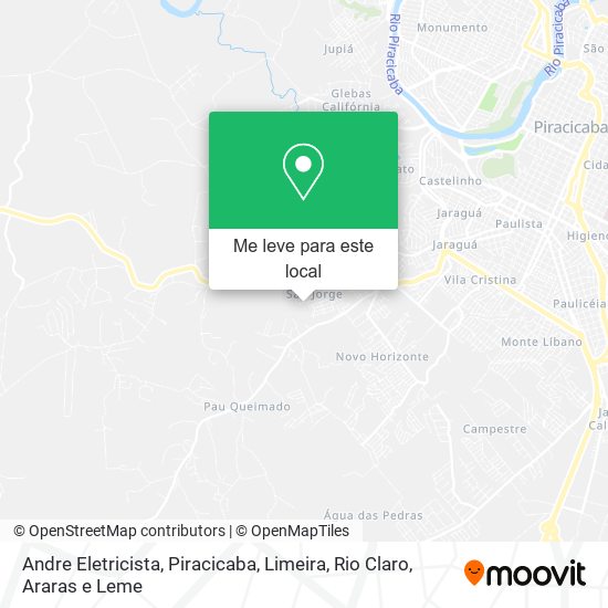 Andre Eletricista mapa