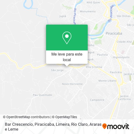 Bar Crescencio mapa