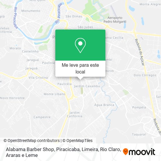 Alabama Barber Shop mapa