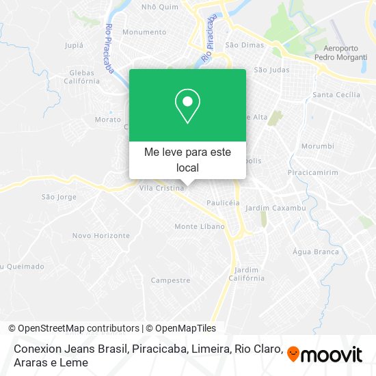 Conexion Jeans Brasil mapa
