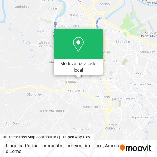 Linguica Rodas mapa