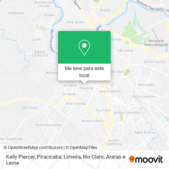 Kelly Piercer mapa