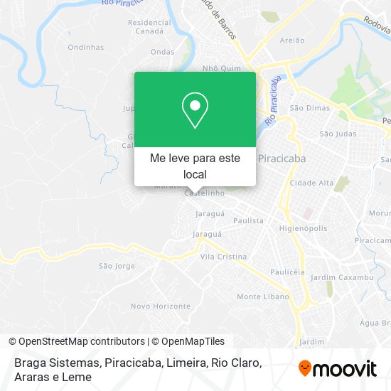 Braga Sistemas mapa