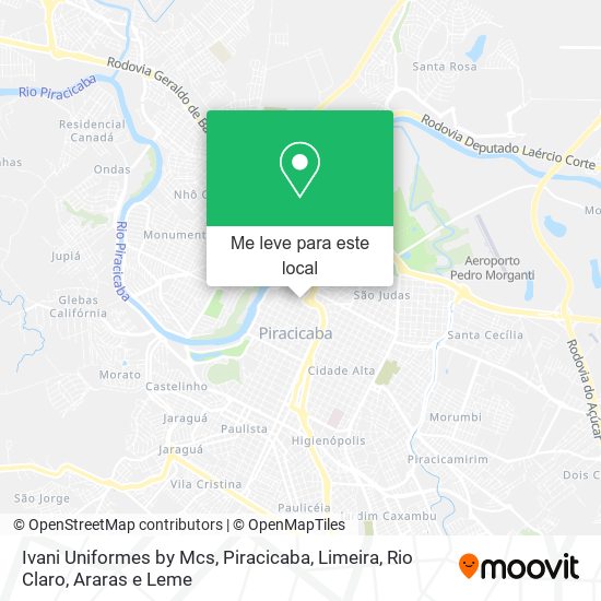 Ivani Uniformes by Mcs mapa