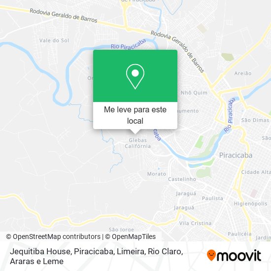 Jequitiba House mapa