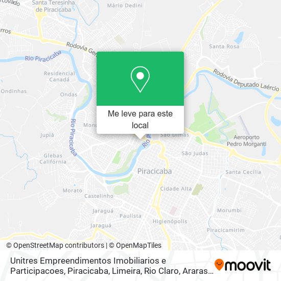 Unitres Empreendimentos Imobiliarios e Participacoes mapa