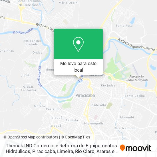 Themak IND Comércio e Reforma de Equipamentos Hidráulicos mapa