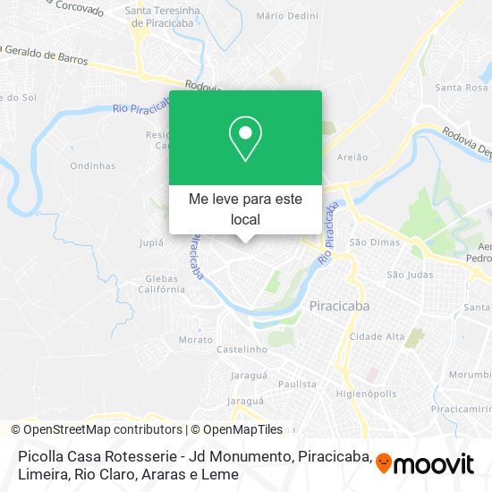 Picolla Casa Rotesserie - Jd Monumento mapa