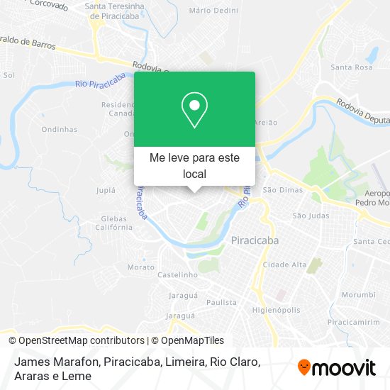 James Marafon mapa