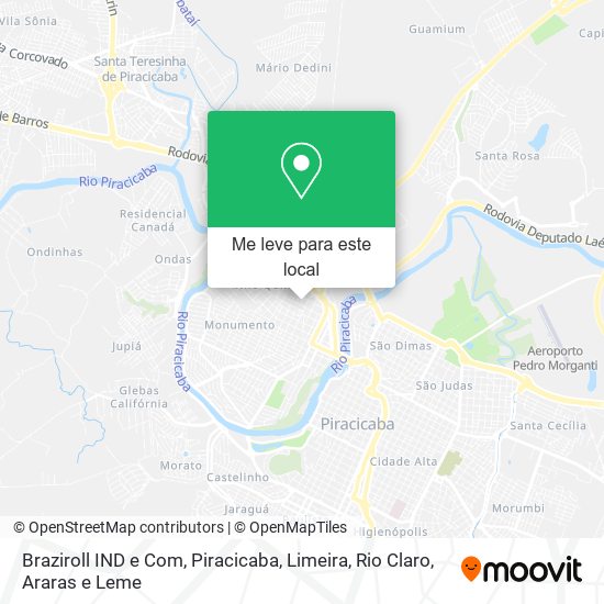 Braziroll IND e Com mapa