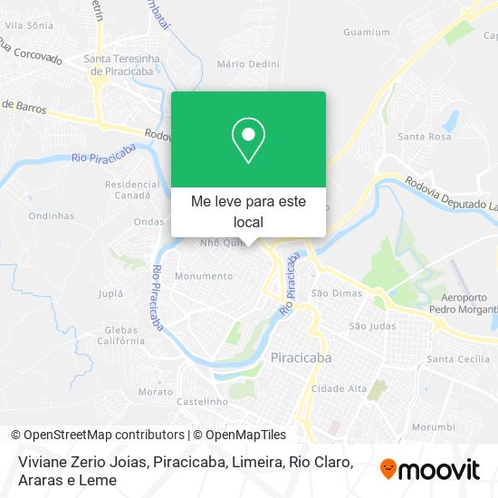 Viviane Zerio Joias mapa