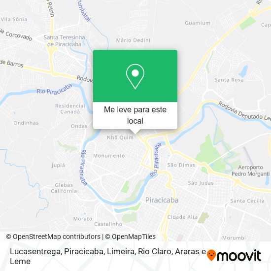 Lucasentrega mapa