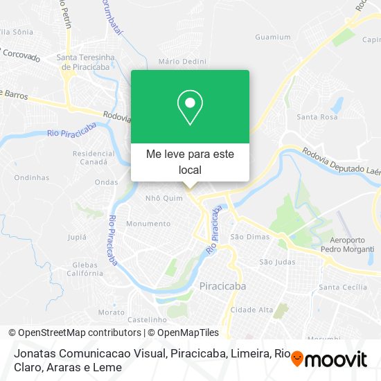 Jonatas Comunicacao Visual mapa