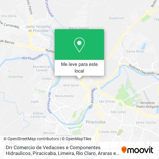 Drr Comercio de Vedacoes e Componentes Hidraulicos mapa