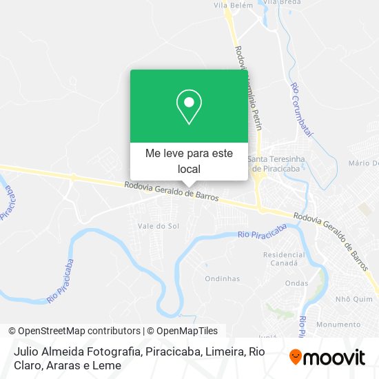 Julio Almeida Fotografia mapa