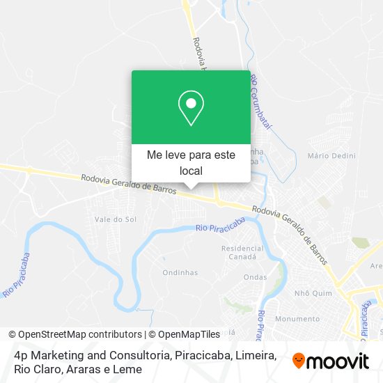 4p Marketing and Consultoria mapa