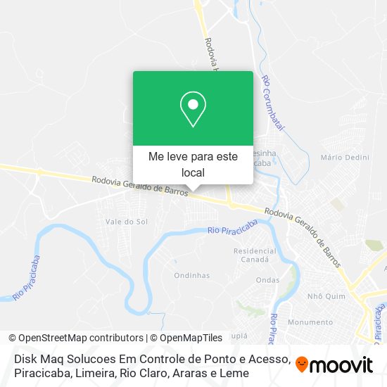 Disk Maq Solucoes Em Controle de Ponto e Acesso mapa